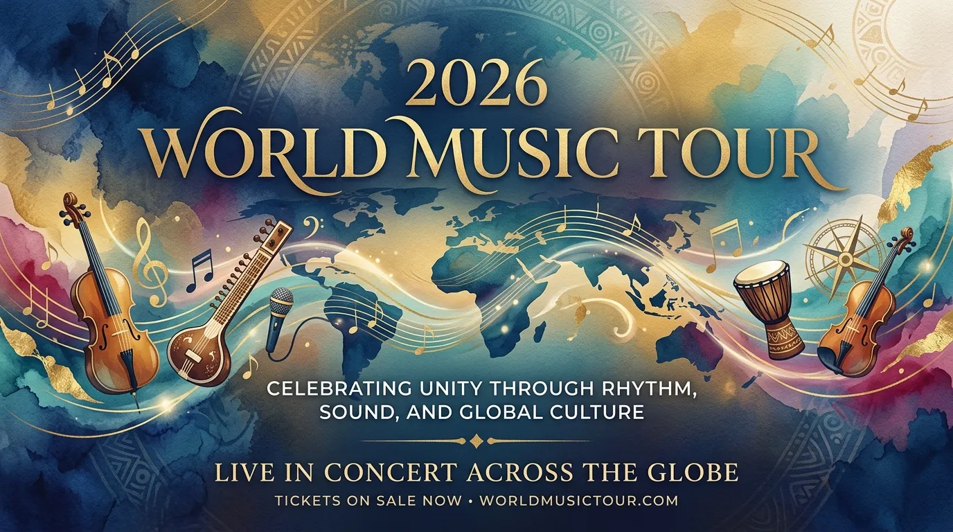 World Music Tour 2026 banner 202606170833