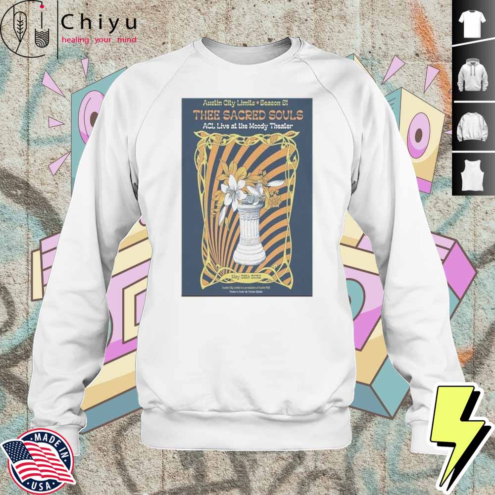 2025 Tour Austin TX Thee Sacred Souls Poster Shirt 3 2025 Tour Austin TX Thee Sacred Souls Poster Shirt