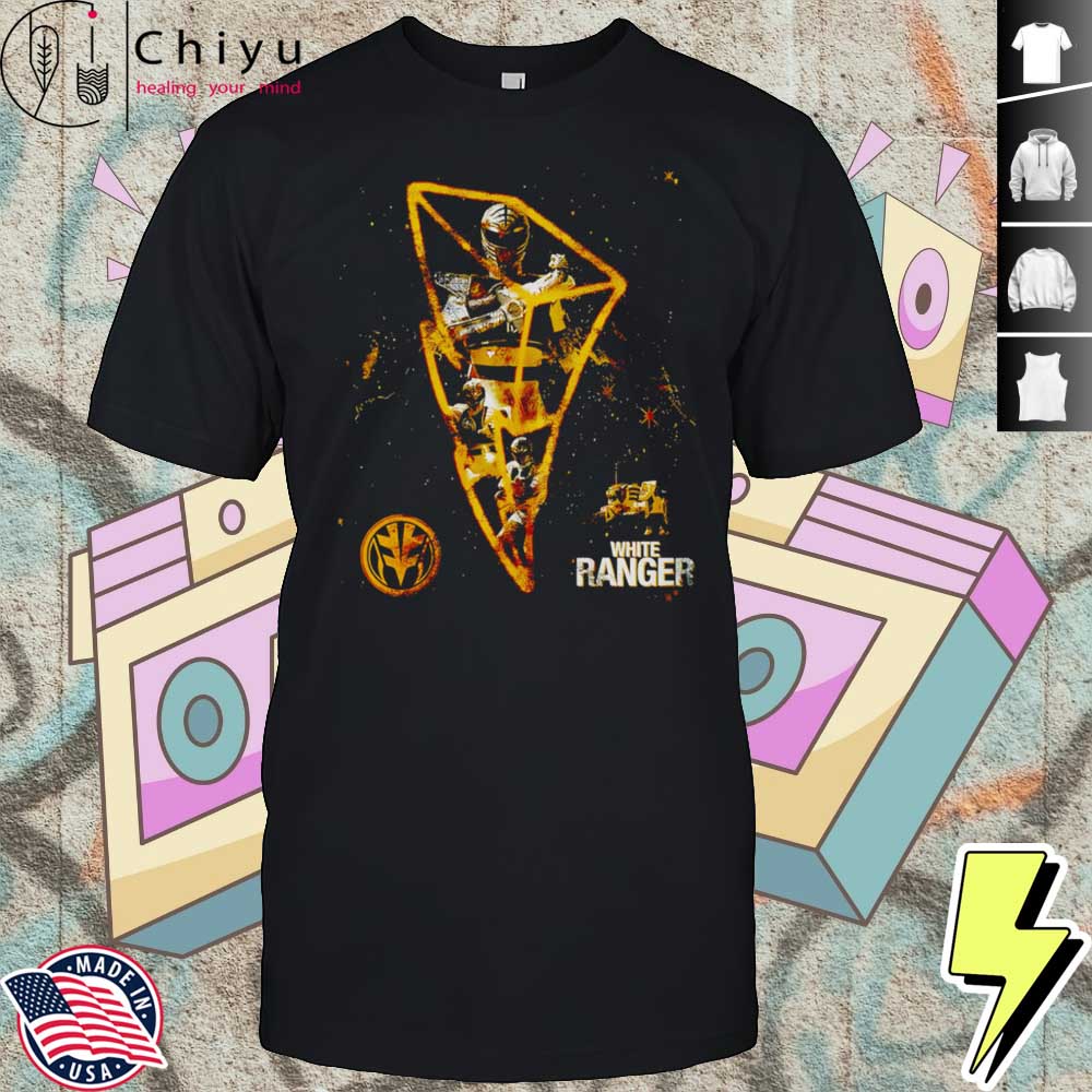 3D Lightning White Ranger Retro Shirt Hoodie 3D Lightning White Ranger Retro Shirt Hoodie