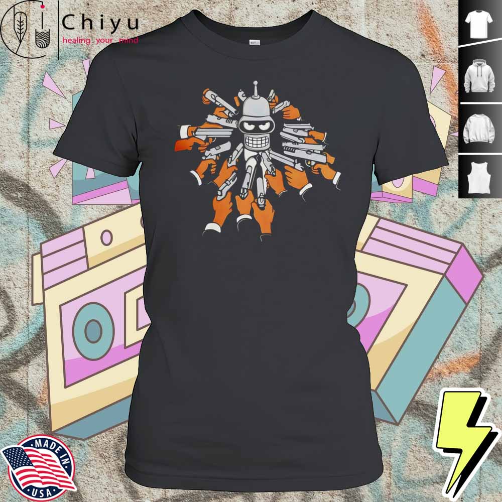 Bender Futurama Wick Cartoon Shirt 4 Bender Futurama Wick Cartoon Shirt