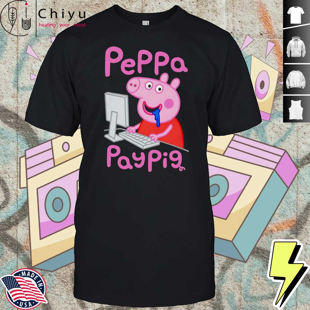 Cartoon Pay Pig Shirt Hoodie Cartoon Pay Pig Shirt Hoodie