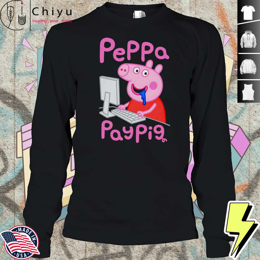 Cartoon Pay Pig Shirt