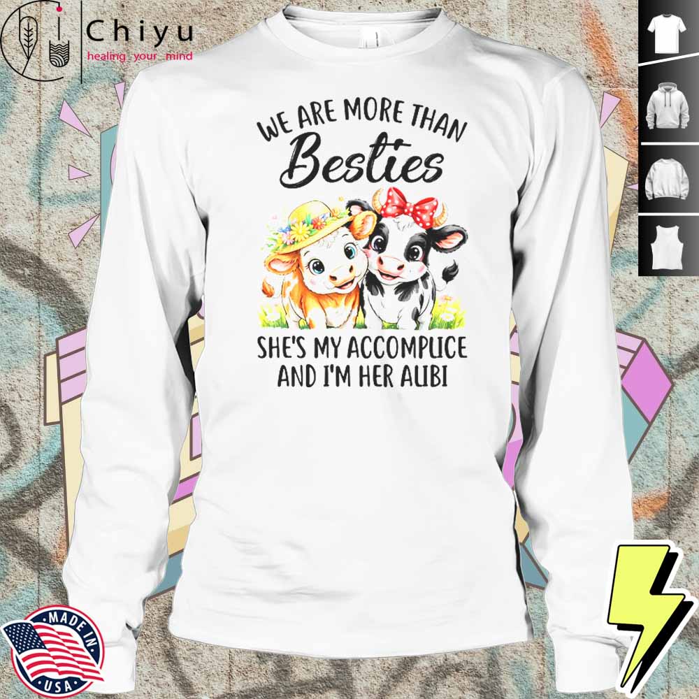 Cow We Are More Than Besties Funny Friends Girls Women Shirt Cow We Are More Than Besties Funny Friends Girls Women Shirt