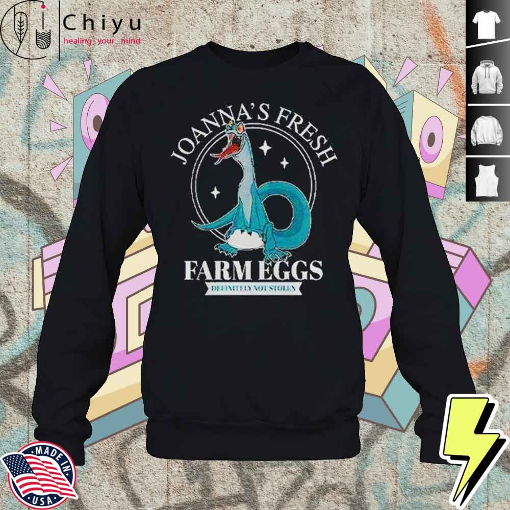Joannas Fresh Farm Eggs Cartoon Lizard Definitely Not Stolen Shirt 3 Joannas Fresh Farm Eggs Cartoon Lizard Definitely Not Stolen Shirt