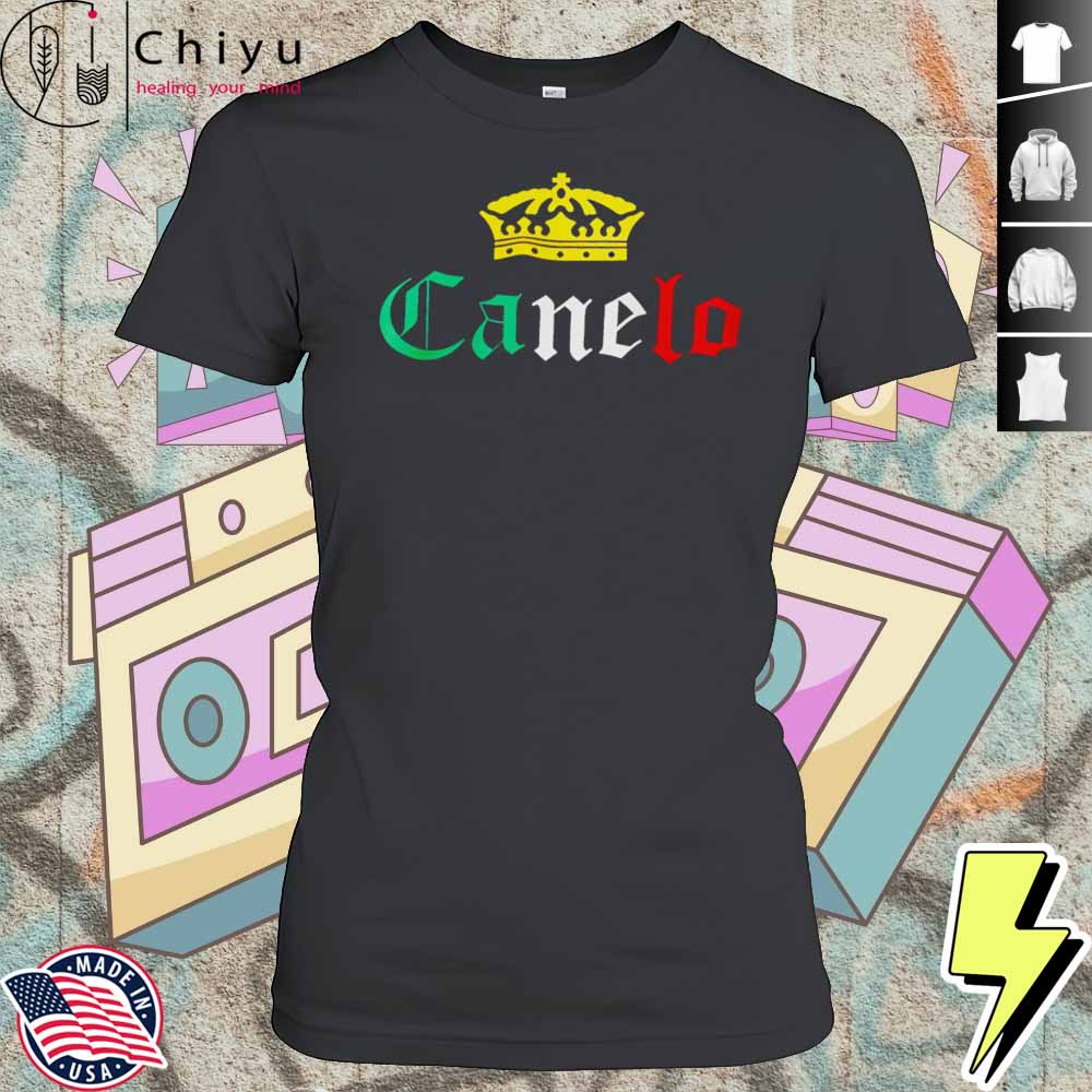 King Canelo Boxing Letter Shirt 4 King Canelo Boxing Letter Shirt
