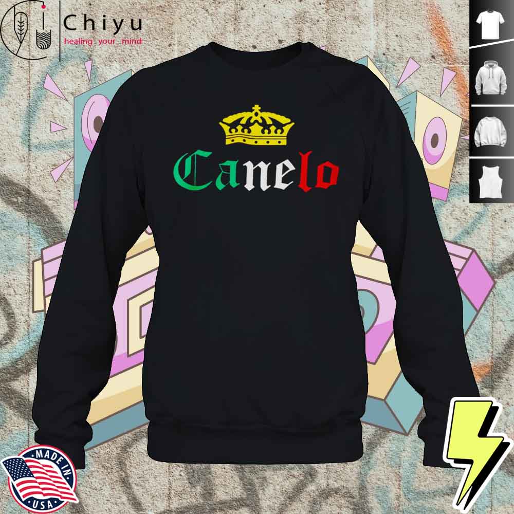 King Canelo Boxing Letter Shirt 3 King Canelo Boxing Letter Shirt