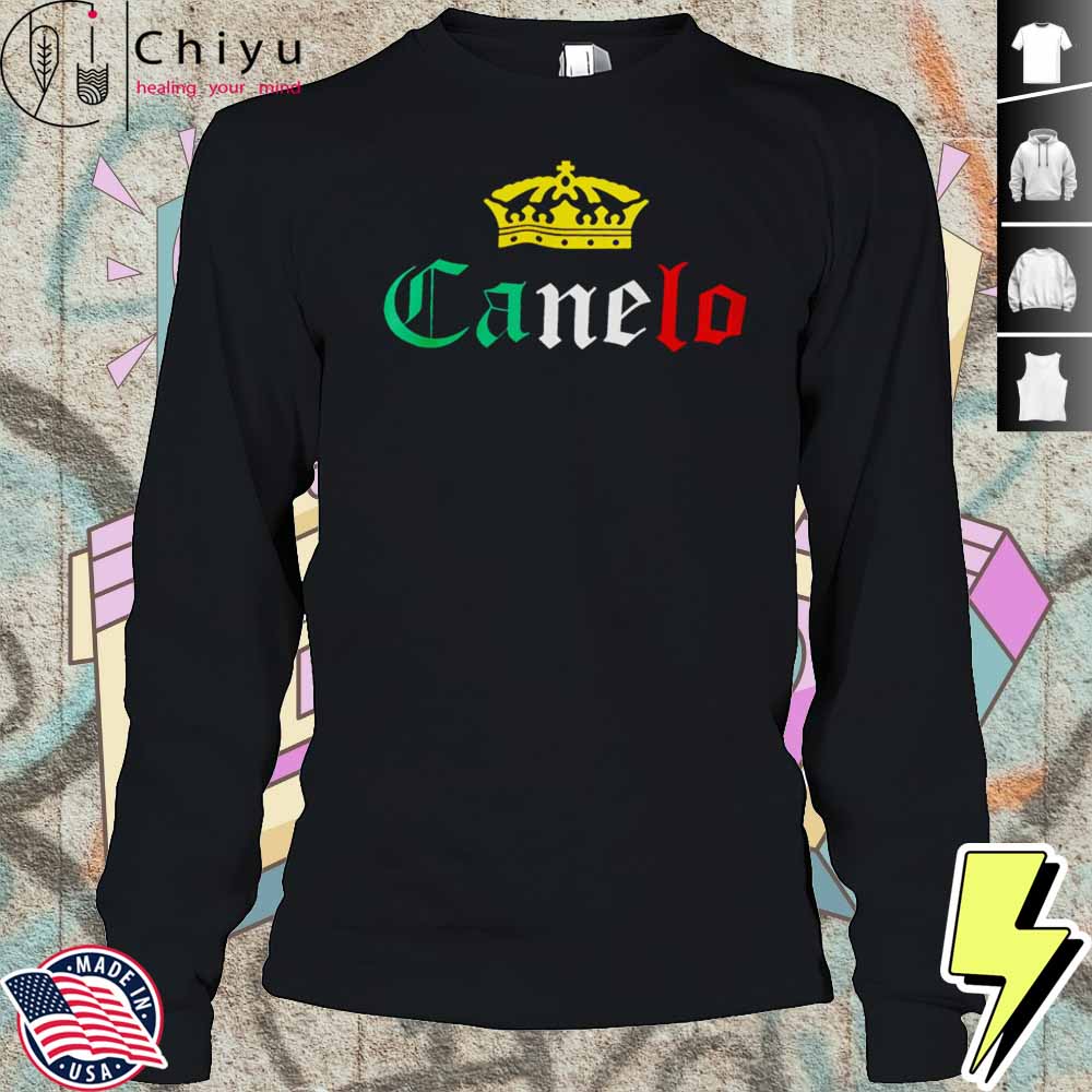 King Canelo Boxing Letter Shirt King Canelo Boxing Letter Shirt