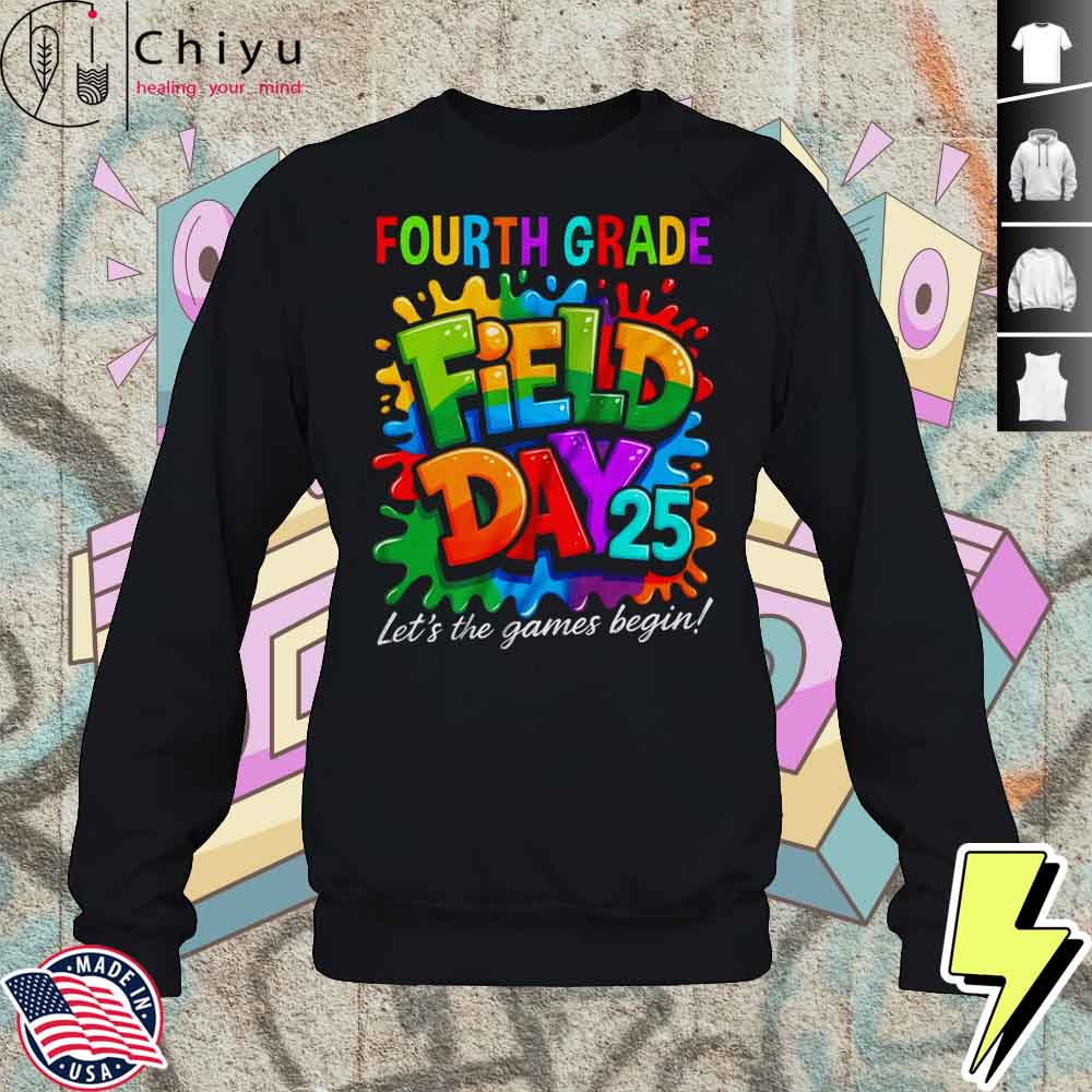 Let The Games Begin 5th Fifth Grade Field Day Teacher Kid Shirt 3 Let The Games Begin 5th Fifth Grade Field Day Teacher Kid Shirt