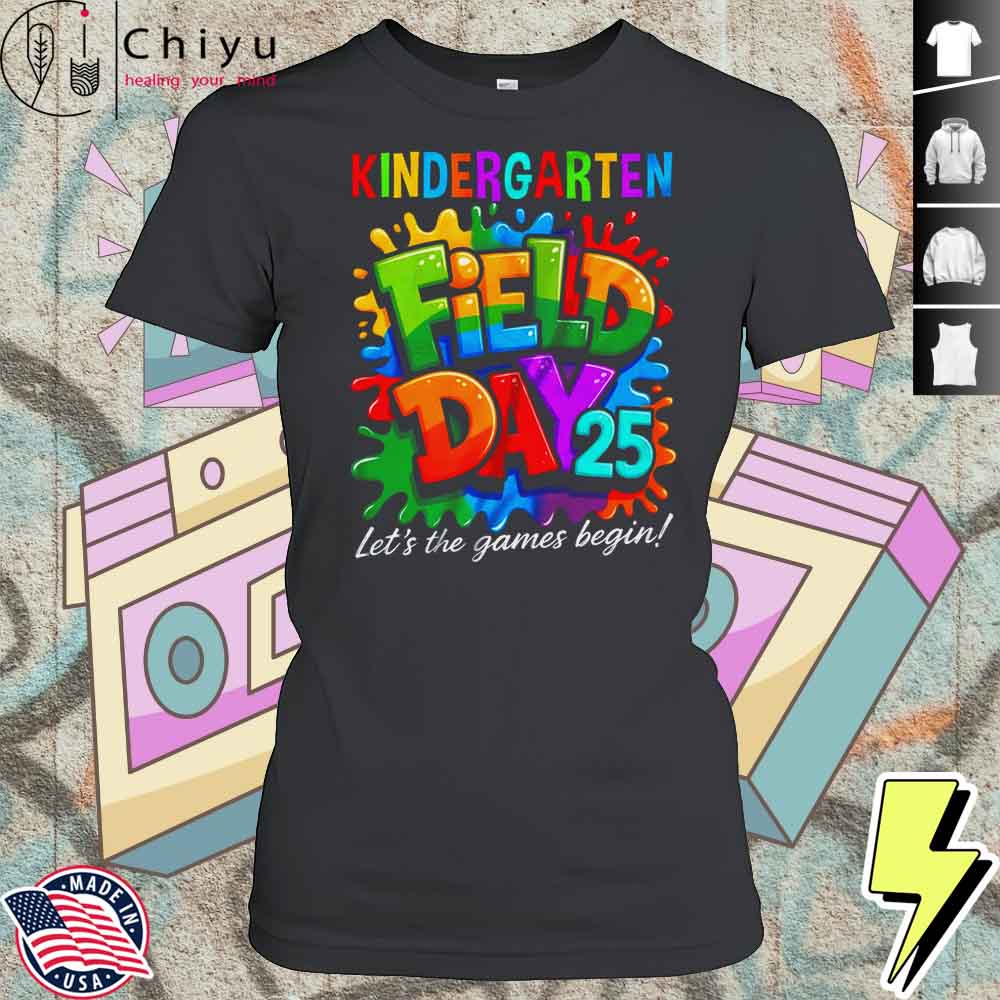 Let The Games Begin Preschool Field Day Teacher Kid Shirt 4 Let The Games Begin Preschool Field Day Teacher Kid Shirt