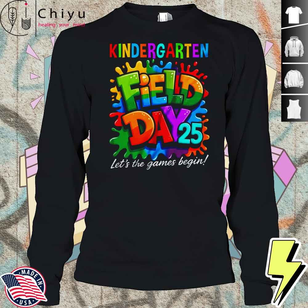 Let The Games Begin Preschool Field Day Teacher Kid Shirt Let The Games Begin Preschool Field Day Teacher Kid Shirt