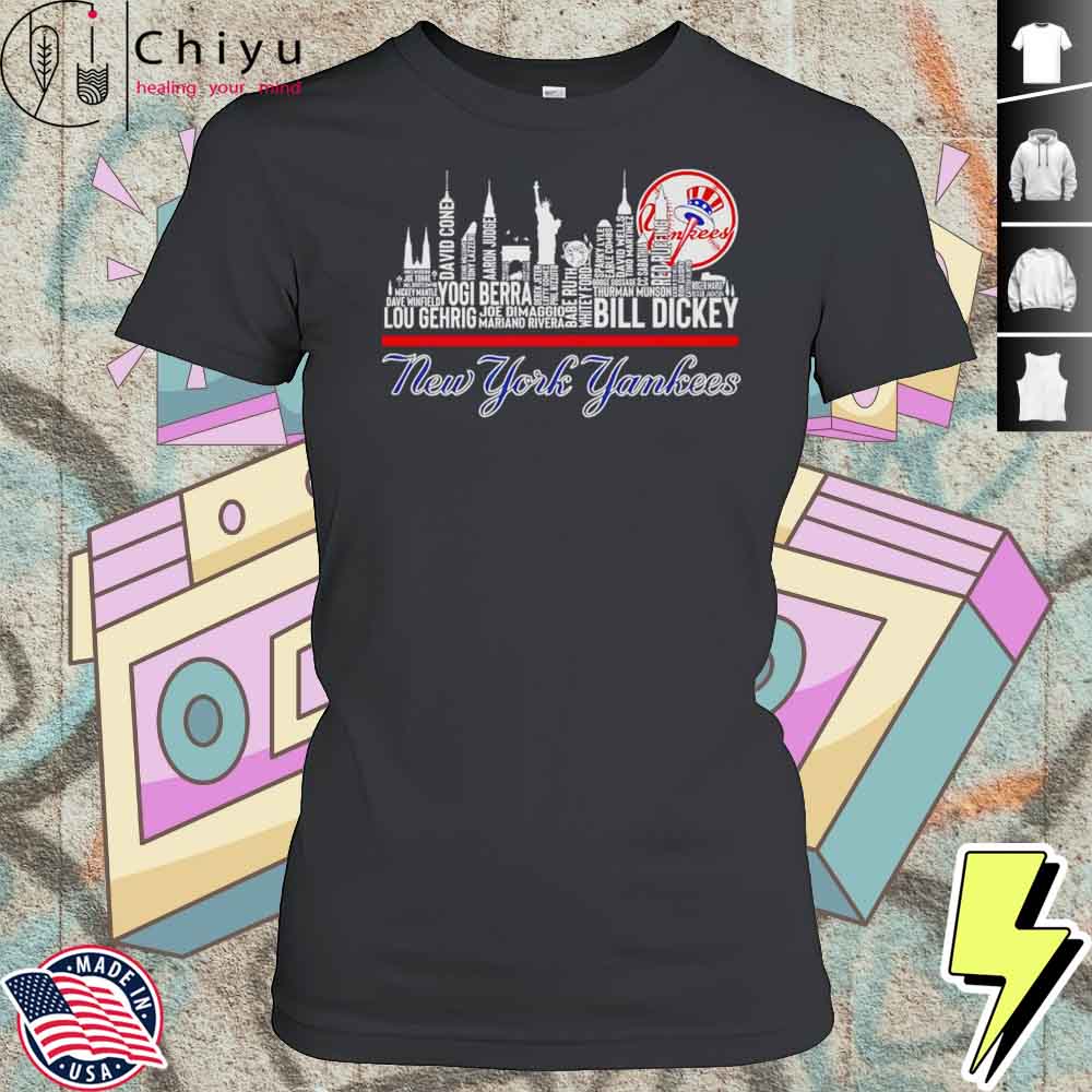 New York Yankees 2025 Skyline Shirt 4 New York Yankees 2025 Skyline Shirt