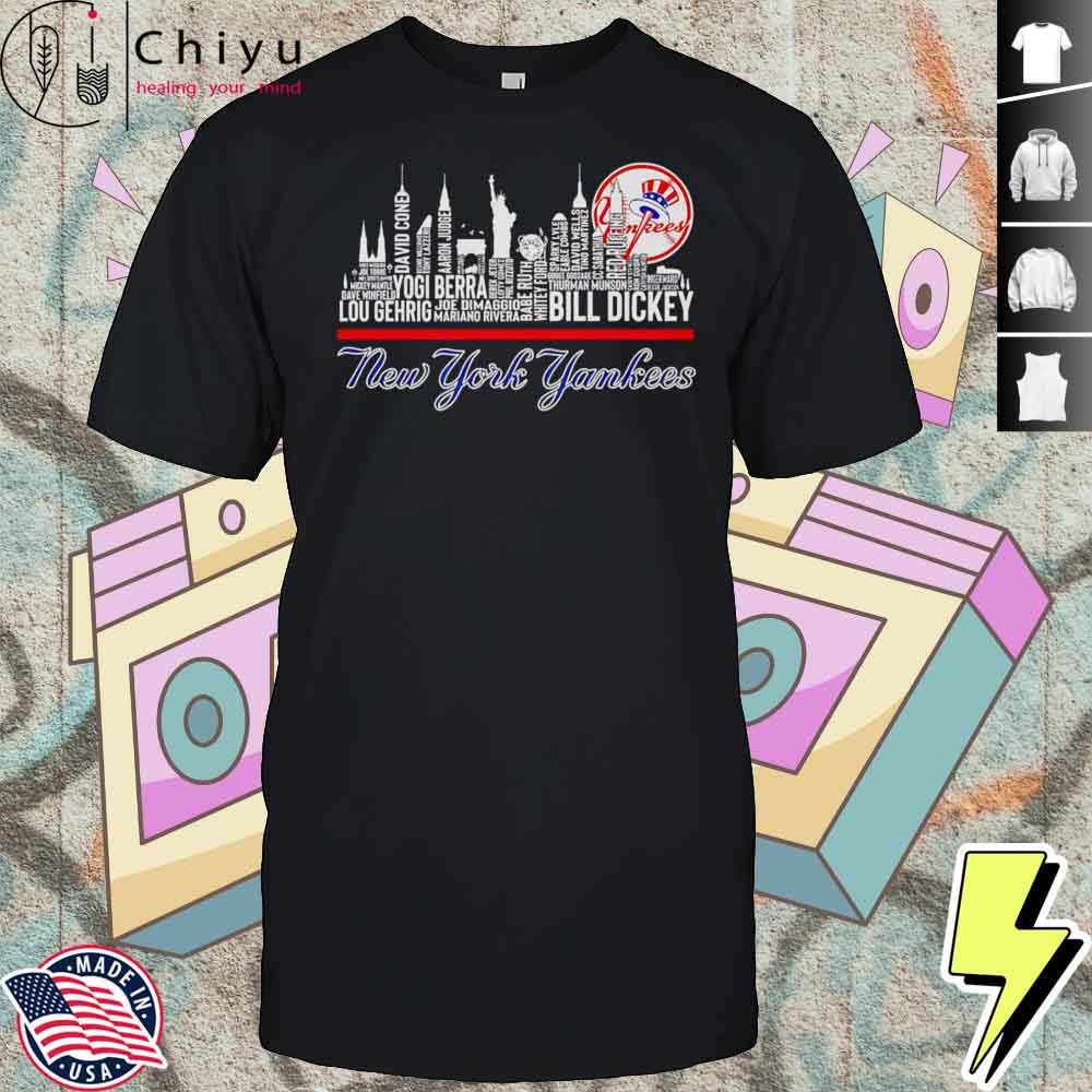 New York Yankees 2025 Skyline Shirt Hoodie New York Yankees 2025 Skyline Shirt Hoodie