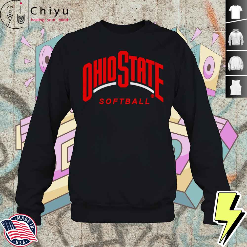 OSU Softball Logo Stack Shirt 3 OSU Softball Logo Stack Shirt