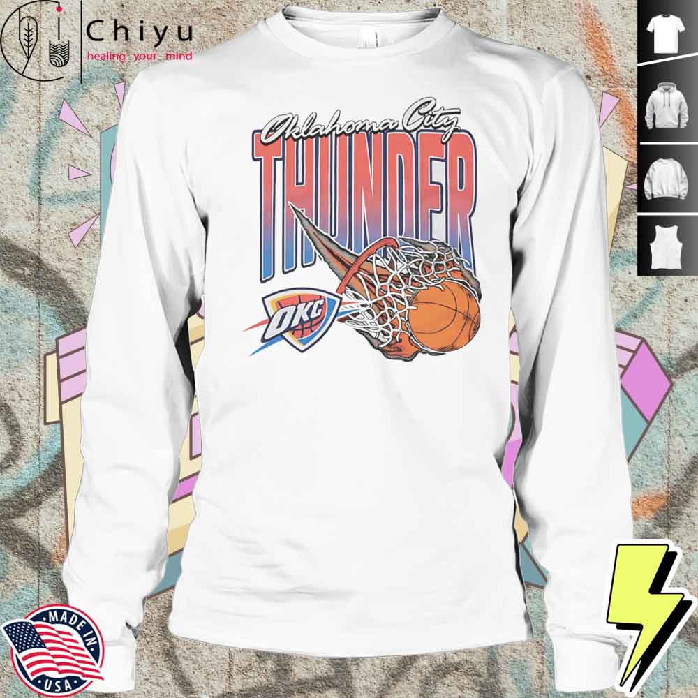 Oklahoma City Thunder On Fire Basketball Shirt