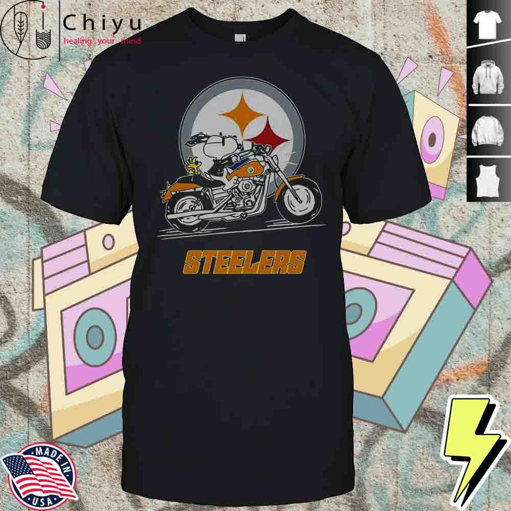 Snoopy And Woodstock Driving Motorbike Pittsburgh Steelers T-Shirt Hoodie Snoopy And Woodstock Driving Motorbike Pittsburgh Steelers T-Shirt Hoodie