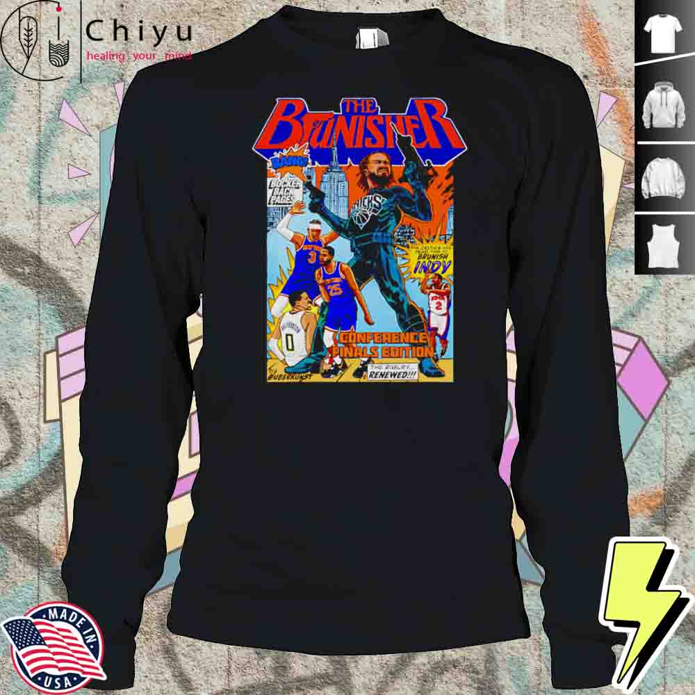 The Brunisher 2025 Conference Finals Edition Knicks Shirt The Brunisher 2025 Conference Finals Edition Knicks Shirt