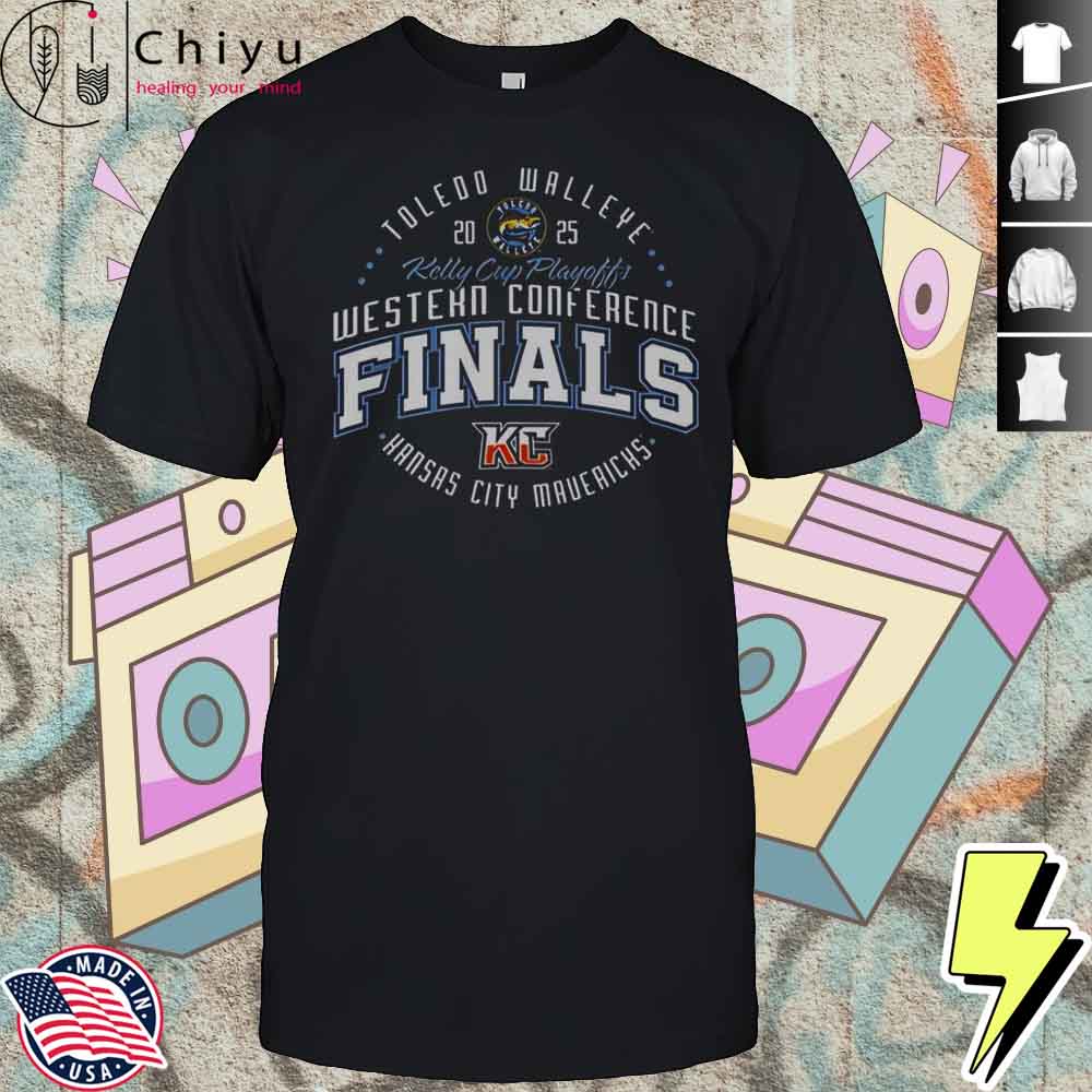 Toledo Walleye 2025 Western Conference Finals Hoodie Toledo Walleye 2025 Western Conference Finals Hoodie