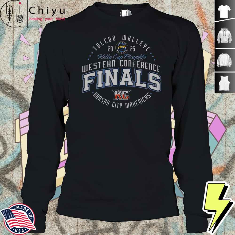 Toledo Walleye 2025 Western Conference Finals T-Shirt Toledo Walleye 2025 Western Conference Finals T-Shirt
