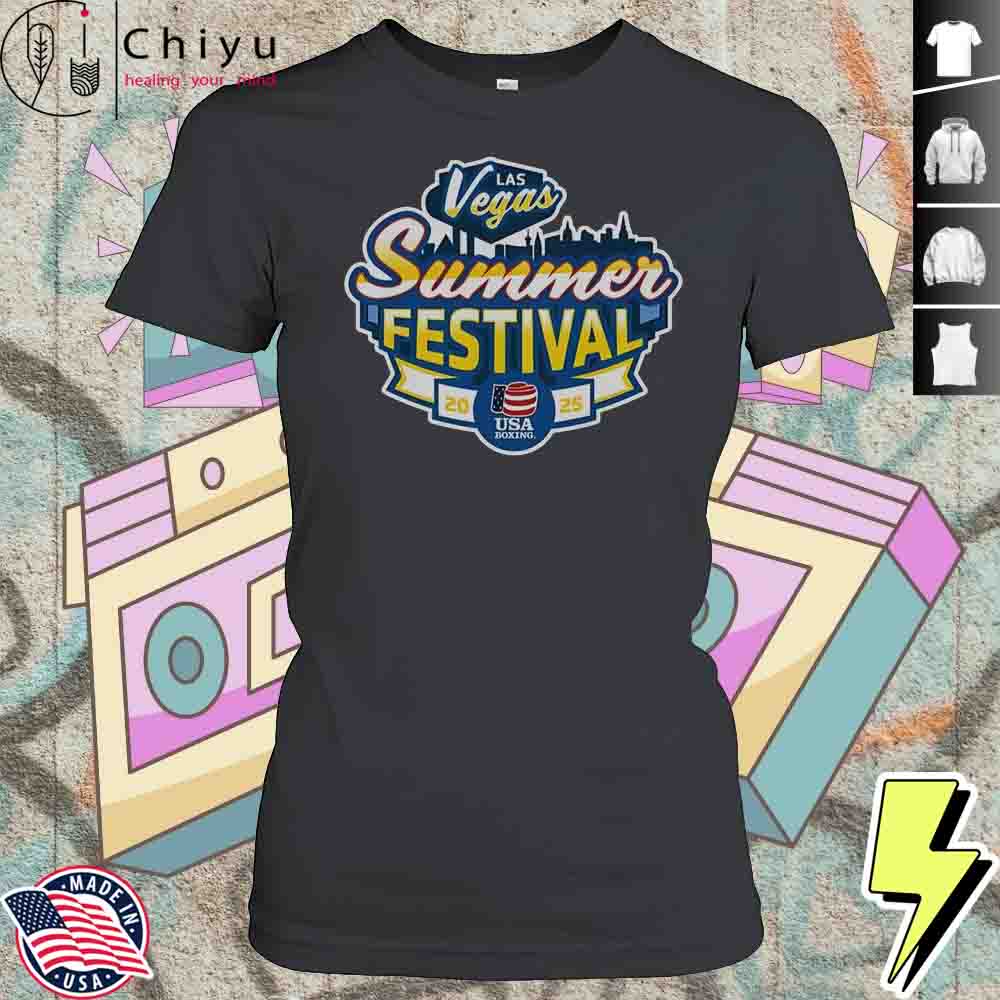 USA Boxing 2025 Las Vegas Summer Festival T-Shirt 4 USA Boxing 2025 Las Vegas Summer Festival T-Shirt