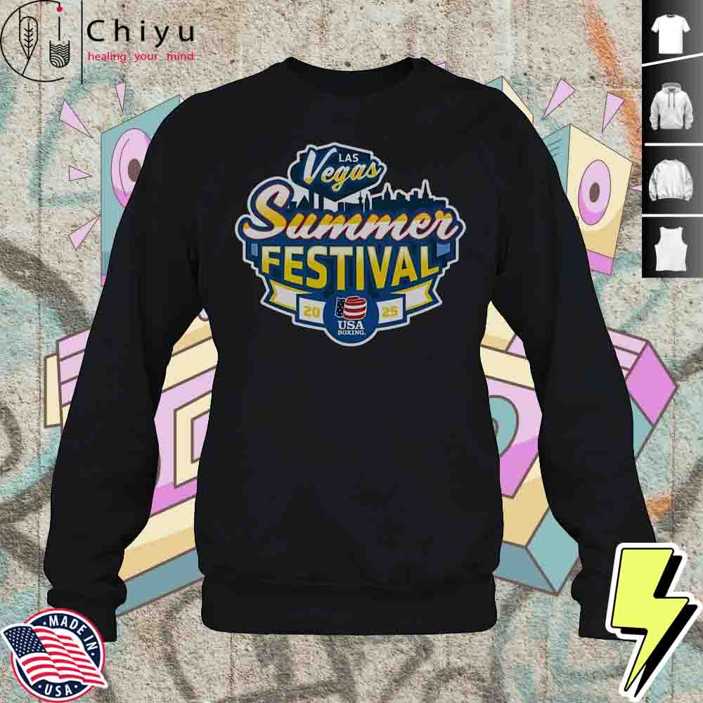 USA Boxing 2025 Las Vegas Summer Festival T-Shirt 3 USA Boxing 2025 Las Vegas Summer Festival T-Shirt