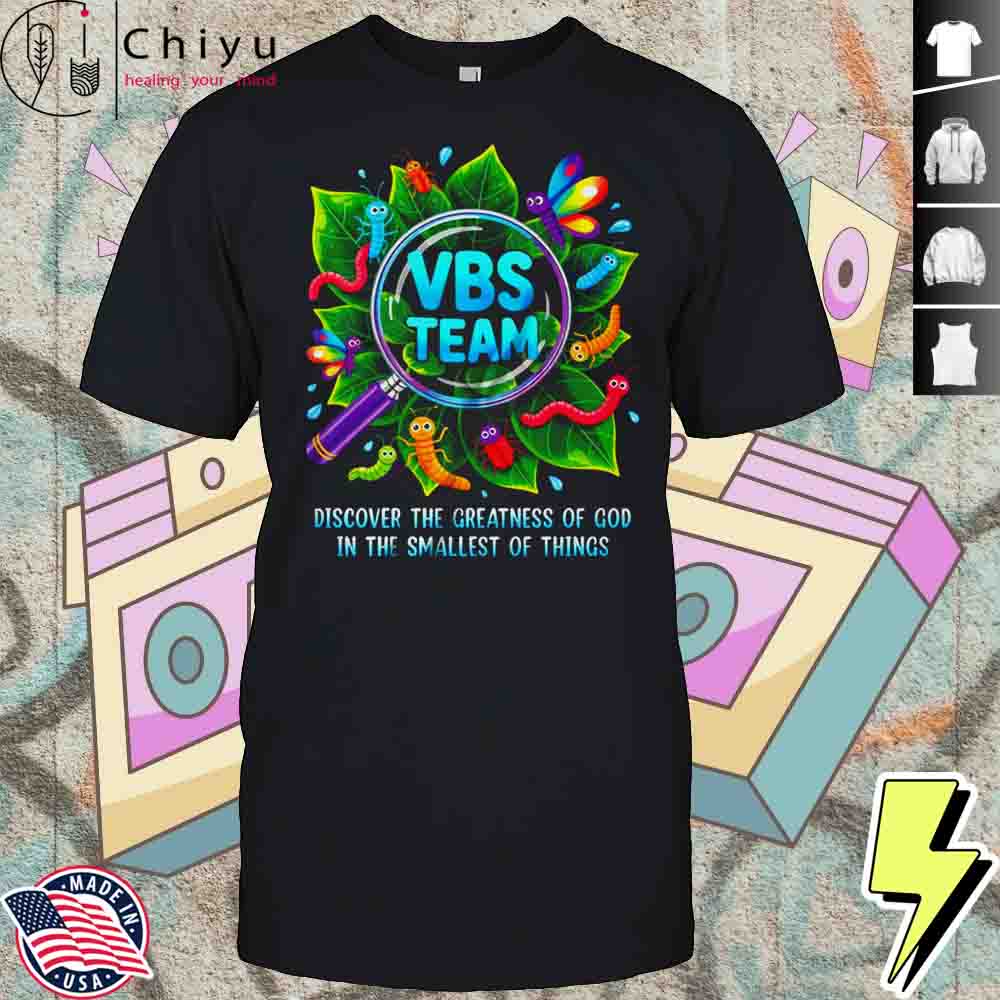 VBS Team 2025 Magnified Smallest Insects Adventure VBS Shirt Hoodie VBS Team 2025 Magnified Smallest Insects Adventure VBS Shirt Hoodie