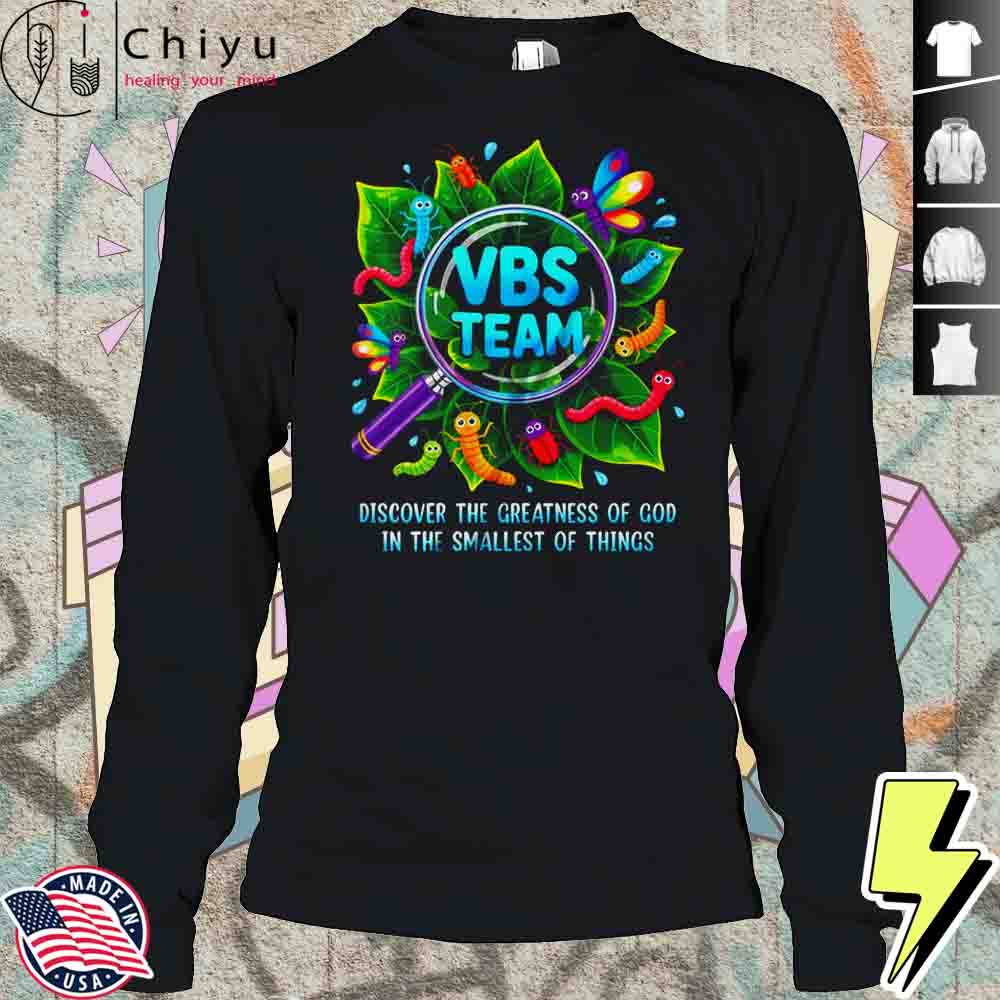 VBS Team 2025 Magnified Smallest Insects Adventure VBS Shirt VBS Team 2025 Magnified Smallest Insects Adventure VBS Shirt