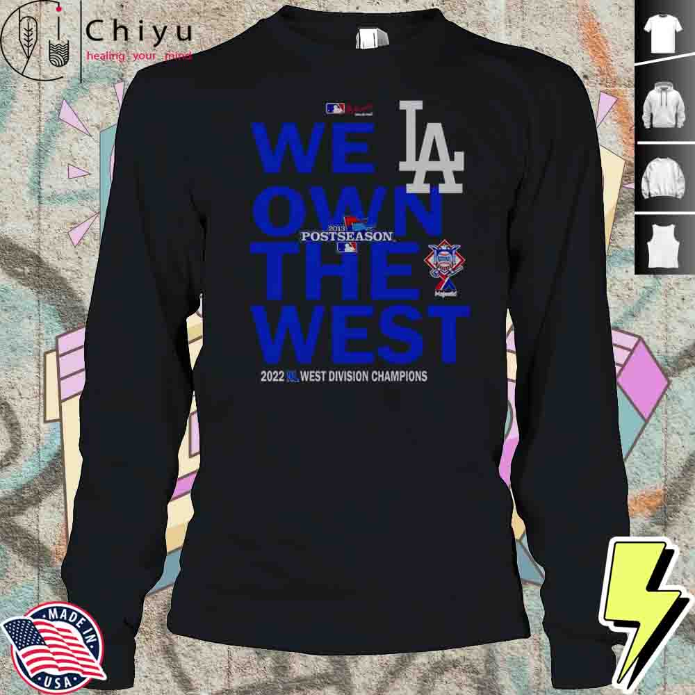 We Own The West Dodger Champions West Division T-Shirt We Own The West Dodger Champions West Division T-Shirt