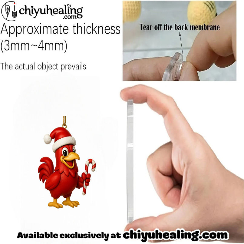 2025 Louisiana Ragin' Cajuns Advent Calendar, Christmas Countdown Advent Calendar Gift Box with 24 Acrylic Ornaments