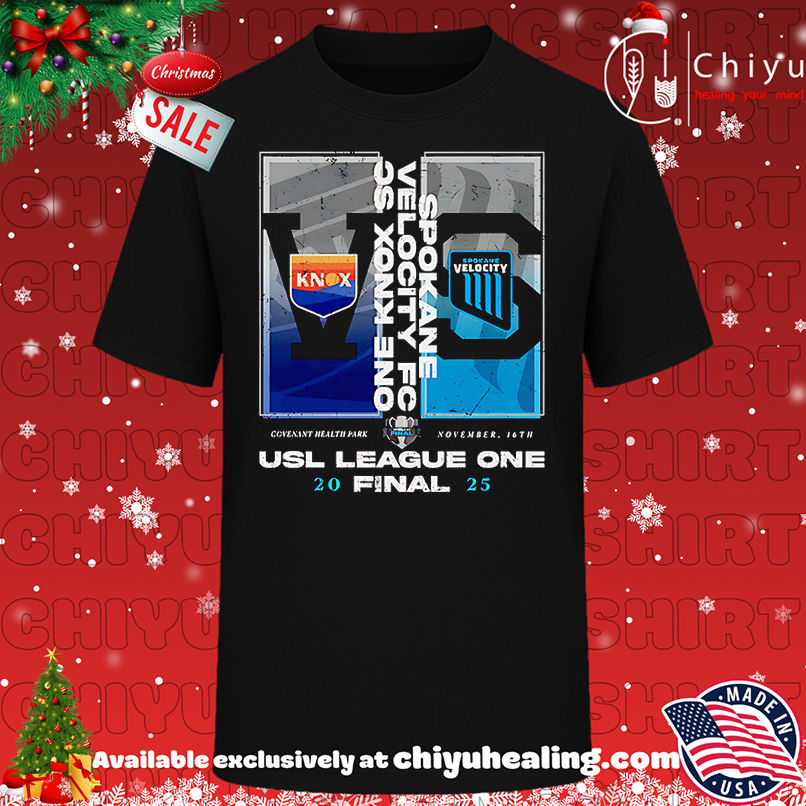 2025 USL League One Final Match Up One Knoxville SC Vs Spokane Velocity FC shirt, Hoodie, Sweatshirt, Poster Canvas, Mug, Ornaments