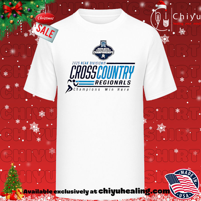 2025 ncaa Division iiI cross country regionals champions win here shirt, Hoodie, Sweatshirt, Poster Canvas, Mug, Ornaments