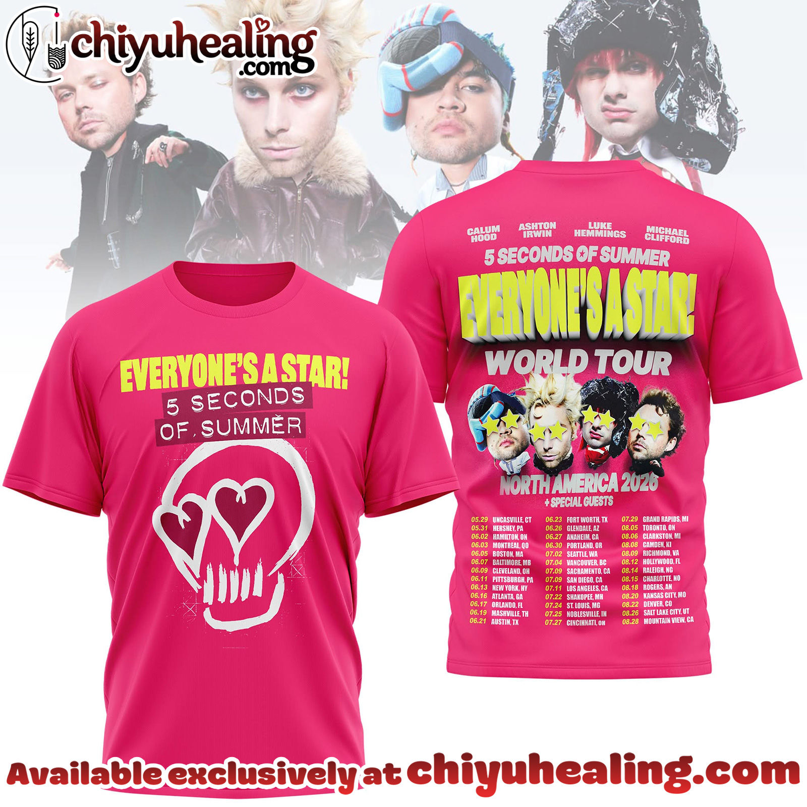 5 Seconds of Summer fans will love this Shirt, Hoodie, Sweatshirt