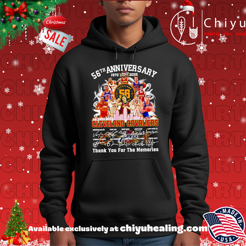 56th anniversary 1970 2026 Cleveland Cavaliers thank you for the memories shirt, Hoodie, Sweatshirt, Poster Canvas, Mug, Ornaments 2 56th anniversary 1970 2026 Cleveland Cavaliers thank you for the memories shirt, Hoodie, Sweatshirt, Poster Canvas, Mug, Ornaments