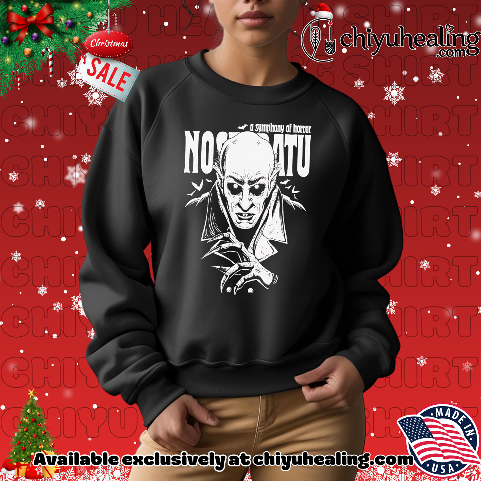 A Symphony Of Horror Nosferatu black white shirt, Hoodie, Sweatshirt, Poster Canvas, Mug, Ornaments A Symphony Of Horror Nosferatu black white shirt, Hoodie, Sweatshirt, Poster Canvas, Mug, Ornaments