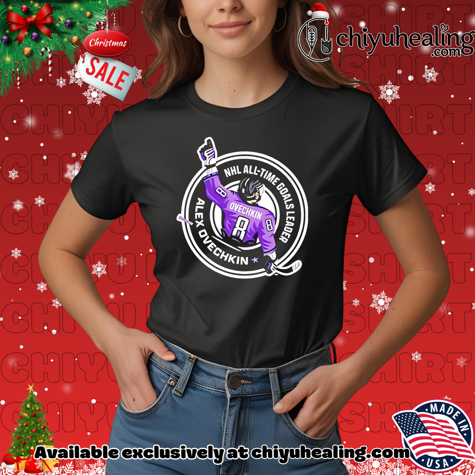 Alex Ovechkin NHL All-Time Goals Leader shirt, Hoodie, Sweatshirt, Poster Canvas, Mug, Ornaments 7 Alex Ovechkin NHL All-Time Goals Leader shirt, Hoodie, Sweatshirt, Poster Canvas, Mug, Ornaments