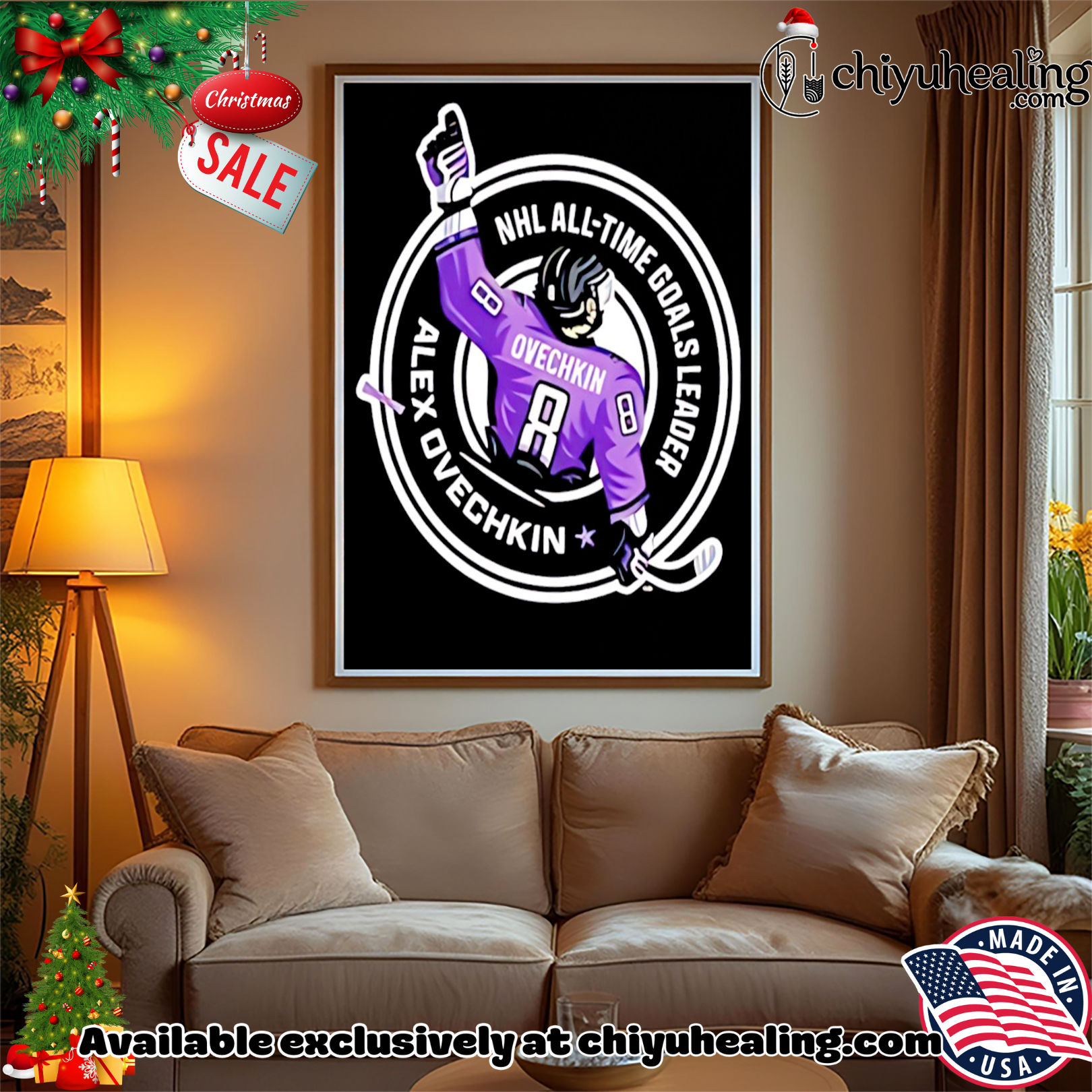 Alex Ovechkin NHL All-Time Goals Leader shirt, Hoodie, Sweatshirt, Poster Canvas, Mug, Ornaments Alex Ovechkin NHL All-Time Goals Leader shirt, Hoodie, Sweatshirt, Poster Canvas, Mug, Ornaments