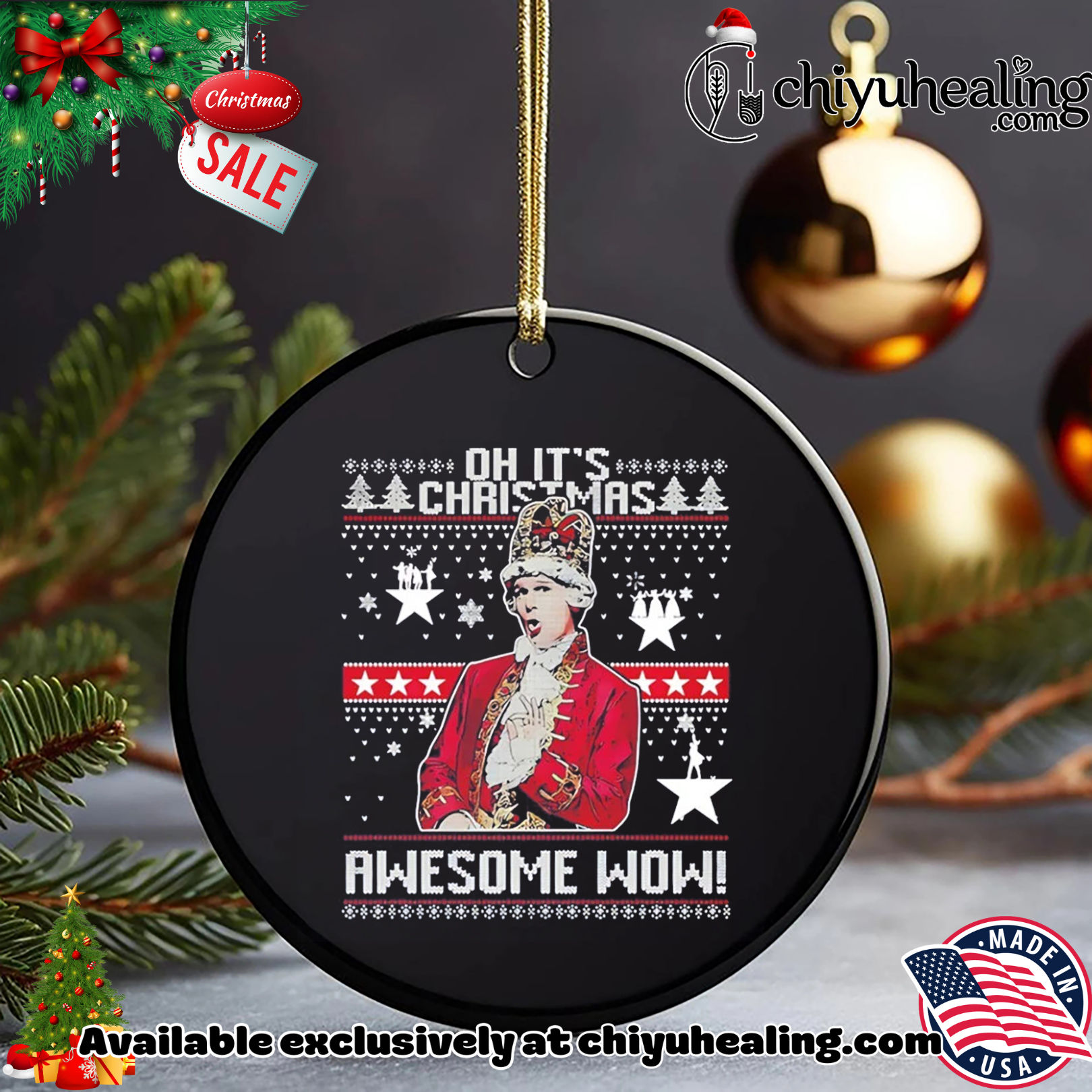 Alexander Hamilton Oh It's Christmas Awesome Wow shirt, Hoodie, Sweatshirt, Poster Canvas, Mug, Ornaments 15 Alexander Hamilton Oh Its Christmas Awesome Wow shirt Hoodie Sweatshirt Tank Top