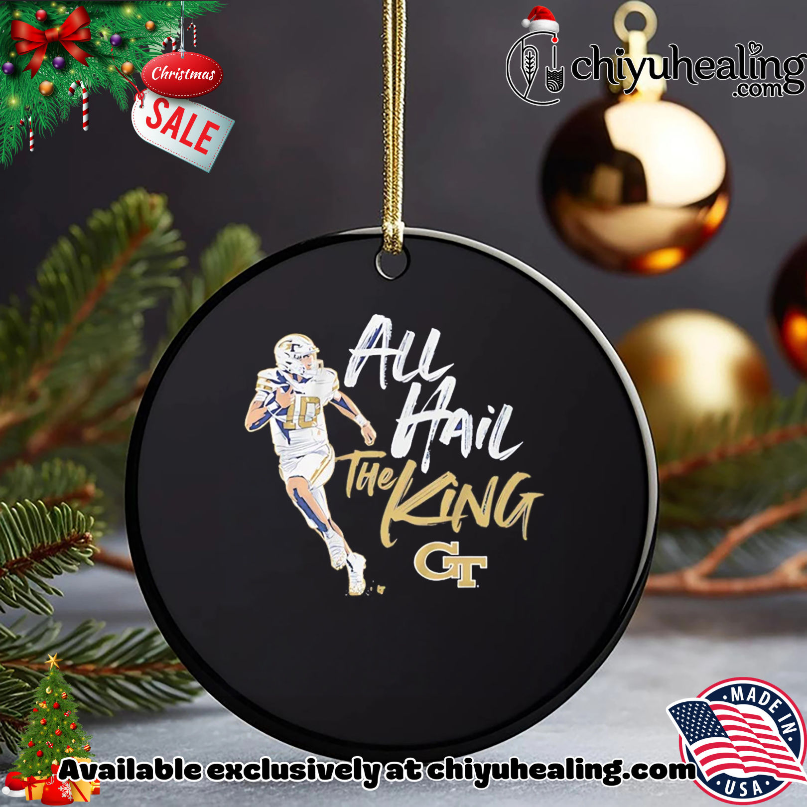 All Hail Haynes King Georgia Tech Yellow Jackets shirt, Hoodie, Sweatshirt, Poster Canvas, Mug, Ornaments All Hail Haynes King Georgia Tech Yellow Jackets shirt, Hoodie, Sweatshirt, Poster Canvas, Mug, Ornaments