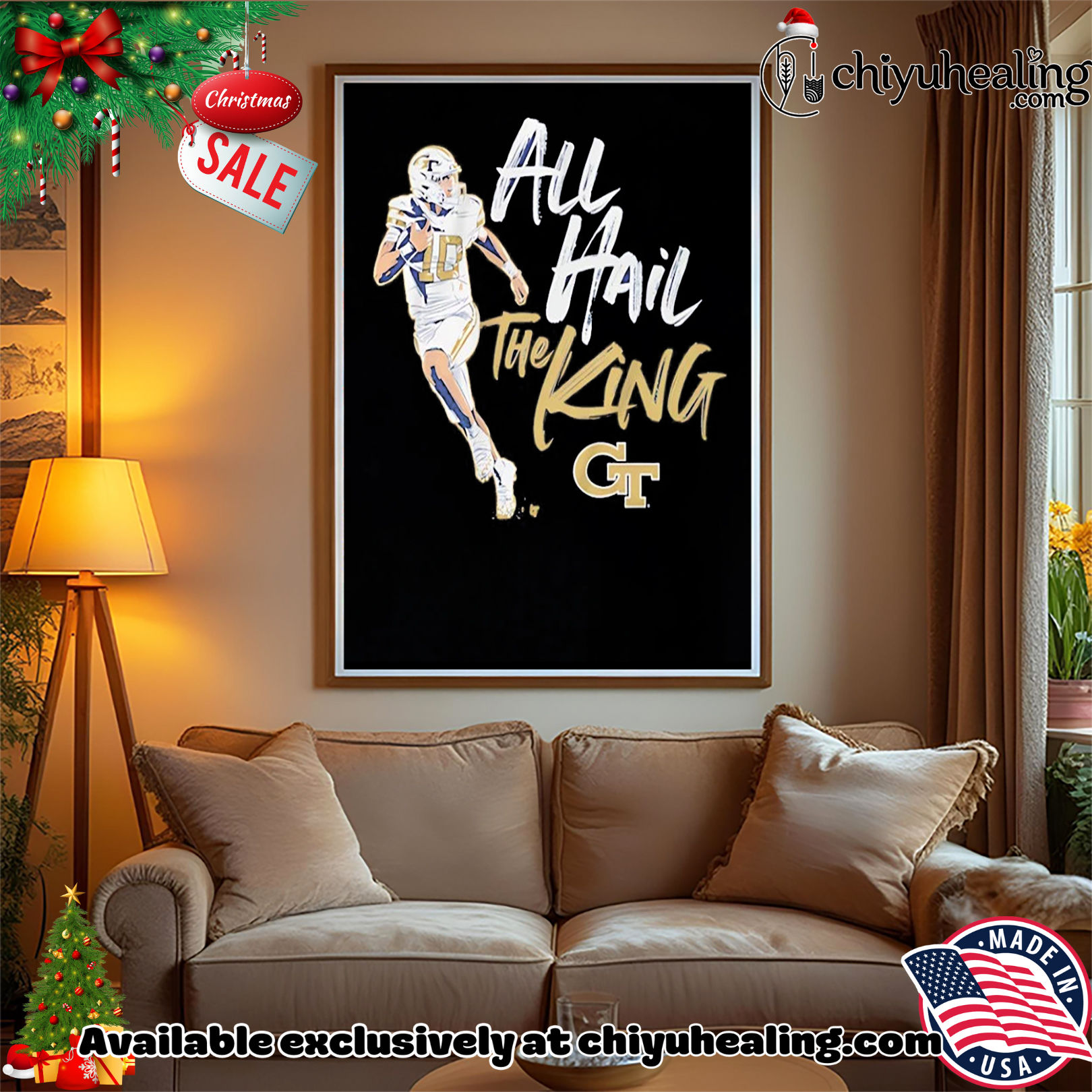 All Hail Haynes King Georgia Tech Yellow Jackets shirt, Hoodie, Sweatshirt, Poster Canvas, Mug, Ornaments All Hail Haynes King Georgia Tech Yellow Jackets shirt, Hoodie, Sweatshirt, Poster Canvas, Mug, Ornaments