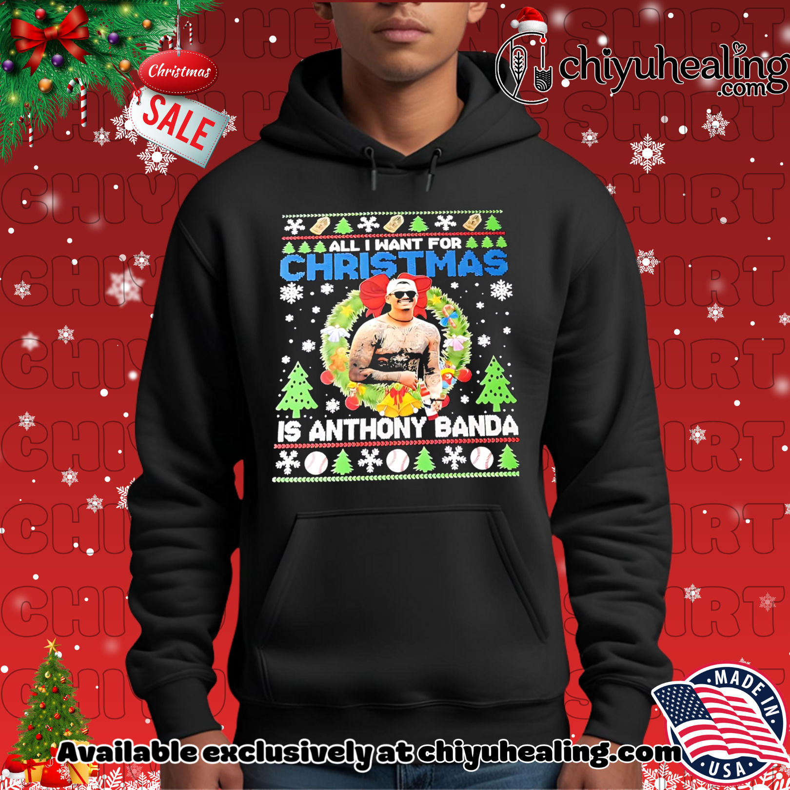 All I Want For Christmas Is Anthony Banda LA Dodgers shirt, Hoodie, Sweatshirt, Poster Canvas, Mug, Ornaments 2 All I Want For Christmas Is Anthony Banda LA Dodgers shirt, Hoodie, Sweatshirt, Poster Canvas, Mug, Ornaments