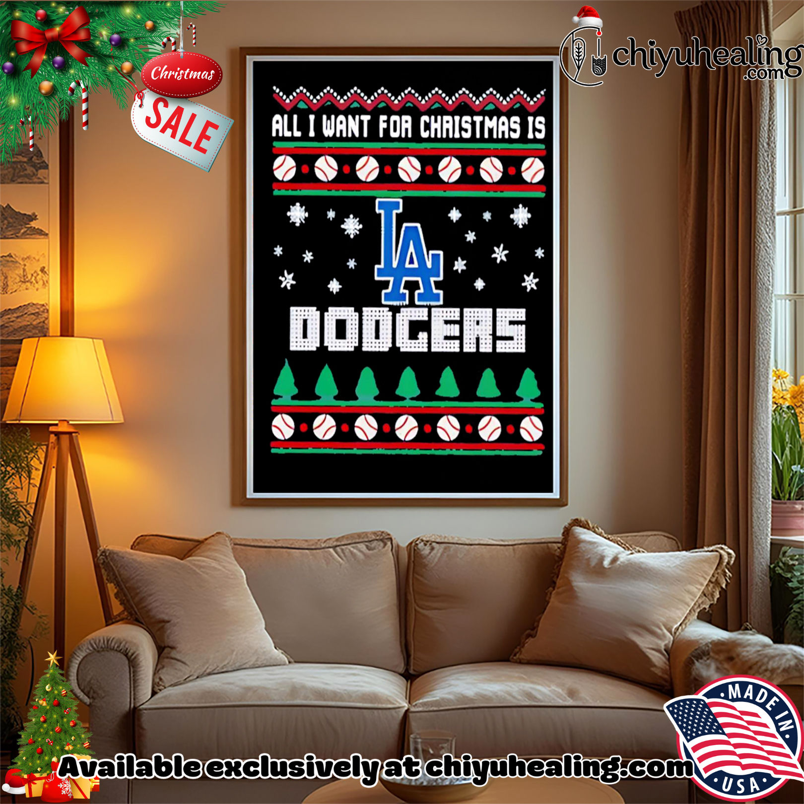 All I Want For Christmas Is Los Angeles Dodgers shirt, Hoodie, Sweatshirt, Poster Canvas, Mug, Ornaments All I Want For Christmas Is Los Angeles Dodgers shirt, Hoodie, Sweatshirt, Poster Canvas, Mug, Ornaments