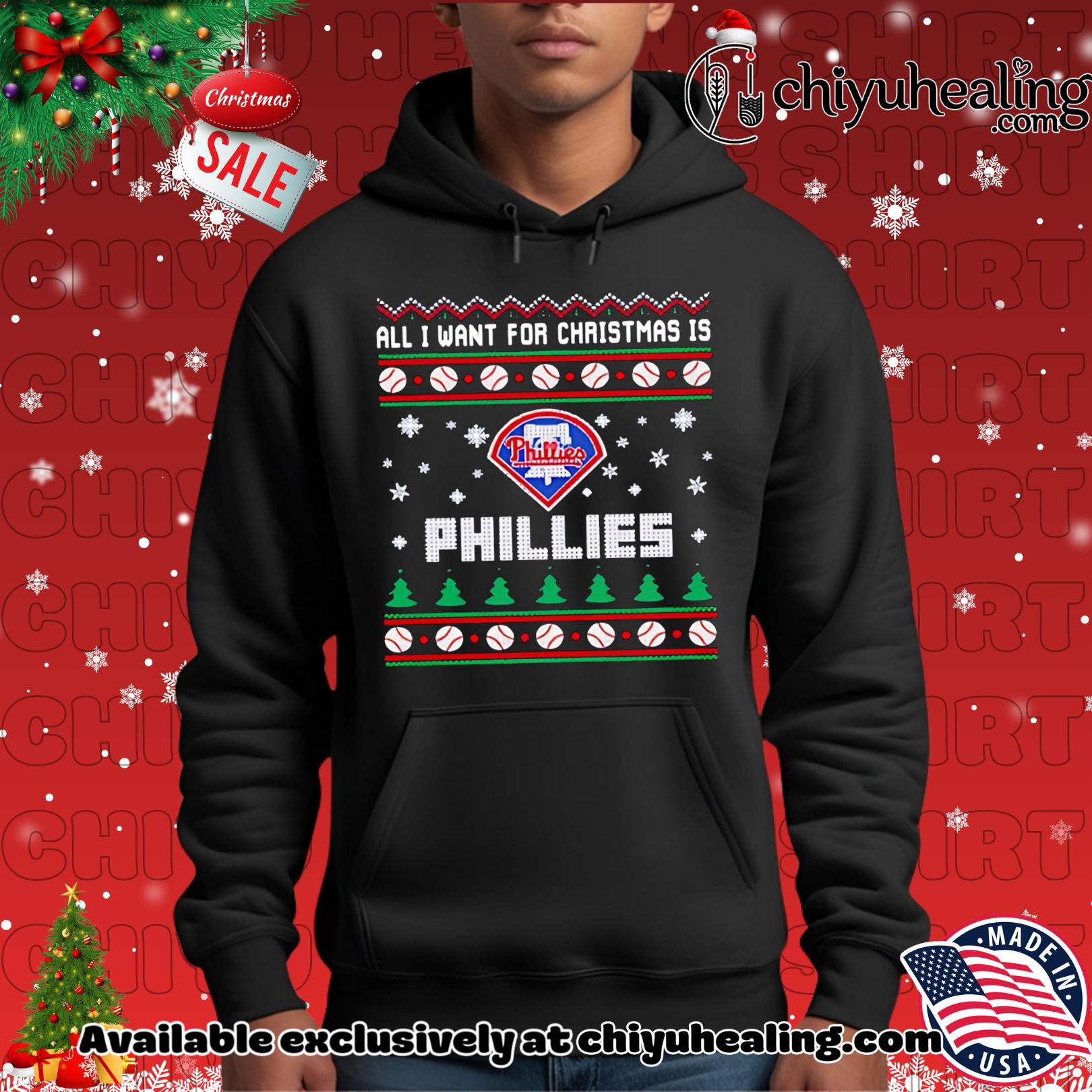 All I Want For Christmas Is Philadelphia Phillies shirt, Hoodie, Sweatshirt, Poster Canvas, Mug, Ornaments 2 All I Want For Christmas Is Philadelphia Phillies shirt, Hoodie, Sweatshirt, Poster Canvas, Mug, Ornaments