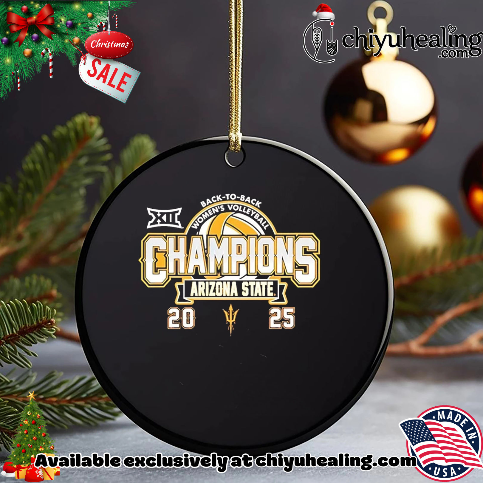 Arizona State Sun Devils Big 12 Volleyball Champions Back-To-Back shirt, Hoodie, Sweatshirt, Poster Canvas, Mug, Ornaments 5 Arizona State Sun Devils Big 12 Volleyball Champions Back-To-Back shirt, Hoodie, Sweatshirt, Poster Canvas, Mug, Ornaments