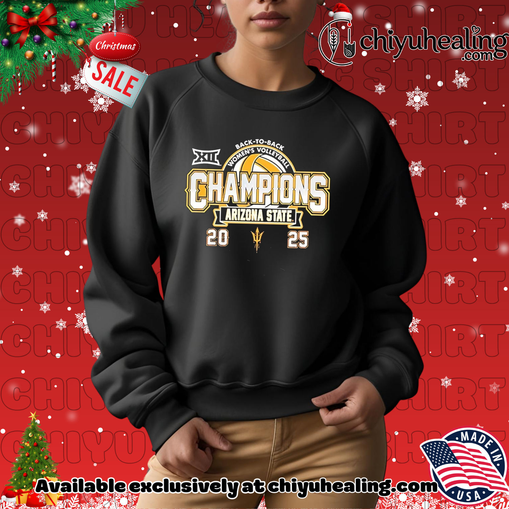 Arizona State Sun Devils Big 12 Volleyball Champions Back-To-Back shirt, Hoodie, Sweatshirt, Poster Canvas, Mug, Ornaments Arizona State Sun Devils Big 12 Volleyball Champions Back-To-Back shirt, Hoodie, Sweatshirt, Poster Canvas, Mug, Ornaments