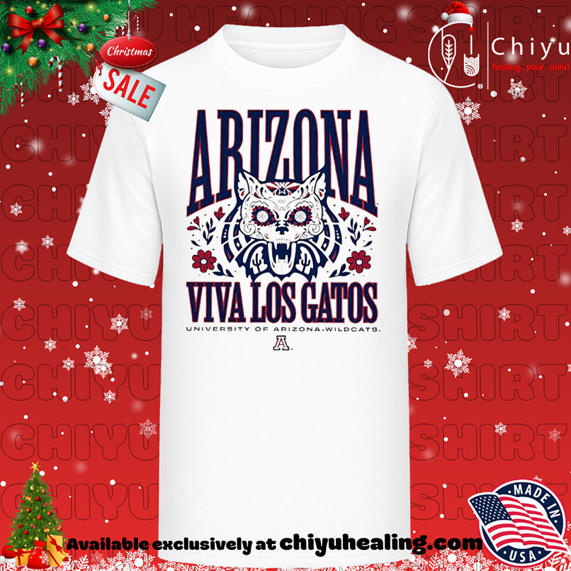Arizona Wildcats Viva Los Gatos University of Arizona Wildcats logo shirt, Hoodie, Sweatshirt, Poster Canvas, Mug, Ornaments