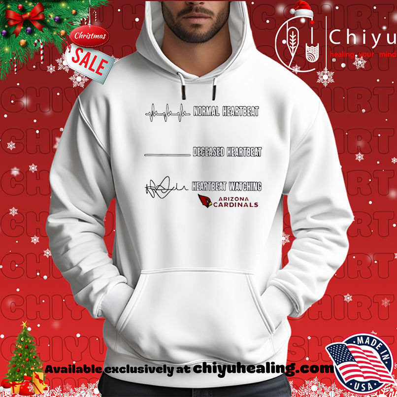 Arizona cardinals normal heartbeat deceased heartbeat heartbeat watching shirt, Hoodie, Sweatshirt, Poster Canvas, Mug, Ornaments 2 Arizona cardinals normal heartbeat deceased heartbeat heartbeat watching shirt, Hoodie, Sweatshirt, Poster Canvas, Mug, Ornaments