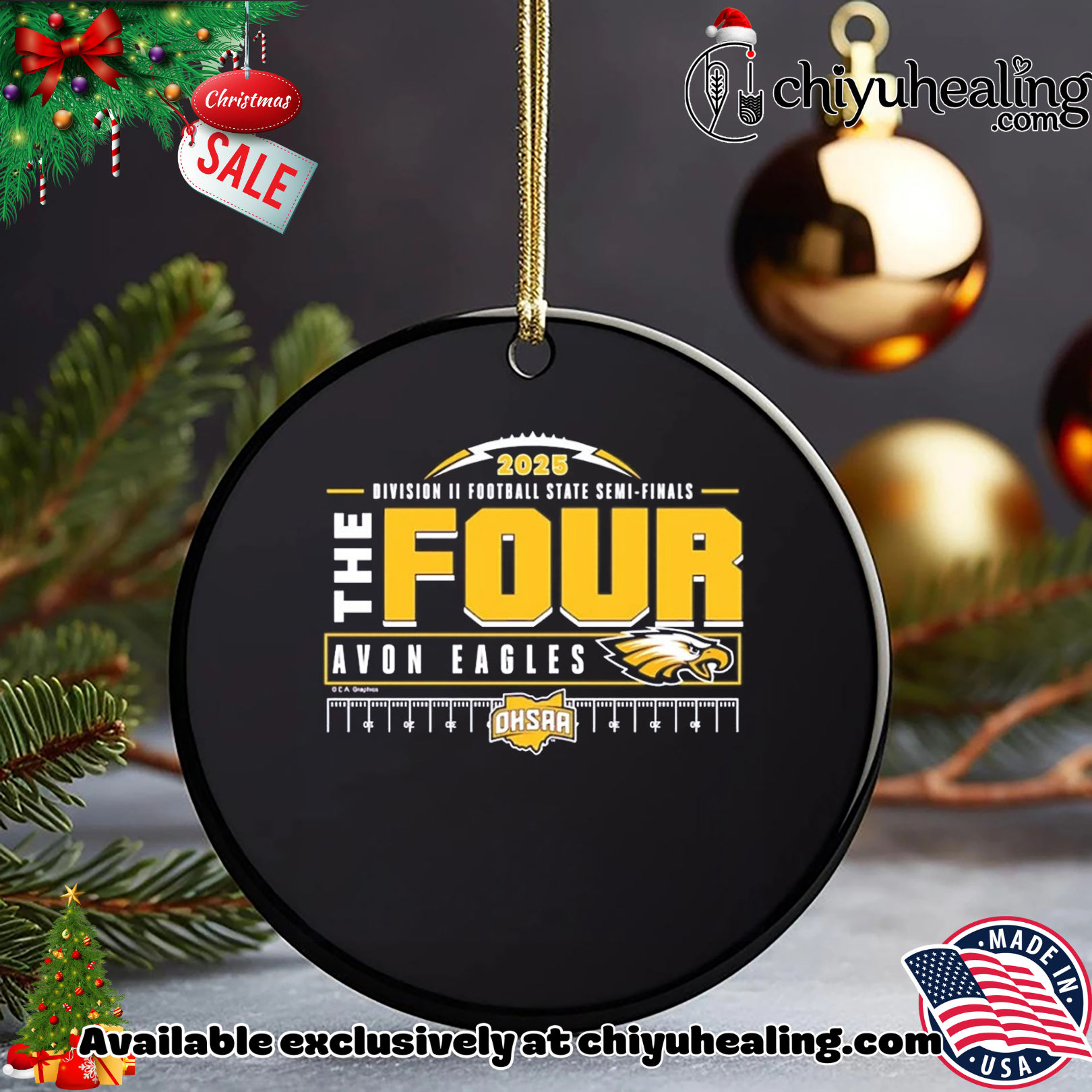 Avon Eagles 2025 MHSAA Football D2 The Four shirt, Hoodie, Sweatshirt, Poster Canvas, Mug, Ornaments Avon Eagles 2025 MHSAA Football D2 The Four shirt, Hoodie, Sweatshirt, Poster Canvas, Mug, Ornaments