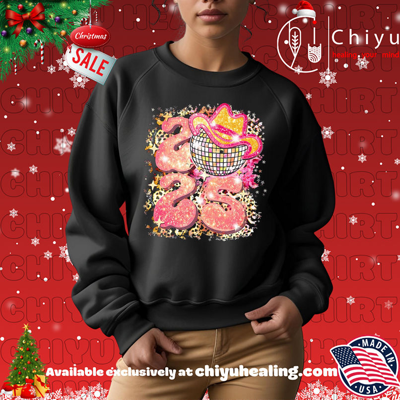 Awesome 2025 Disco Cowboy Hat shirt, Hoodie, Sweatshirt, Poster Canvas, Mug, Ornaments Awesome 2025 Disco Cowboy Hat shirt, Hoodie, Sweatshirt, Poster Canvas, Mug, Ornaments