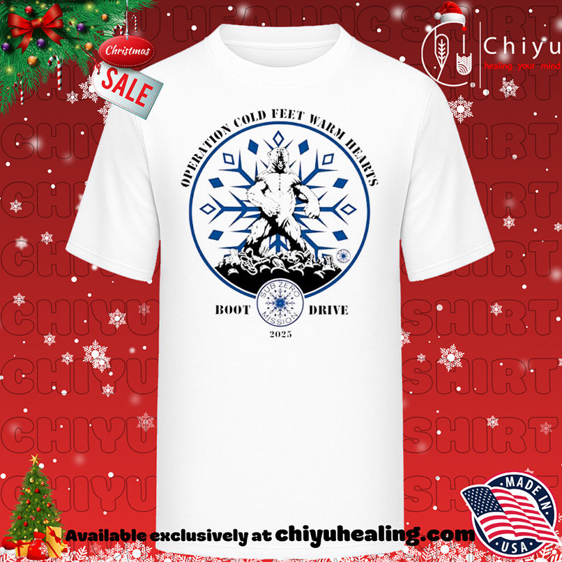 Awesome Operation Cold Feet Warm Hearts Boot Drive 2025 shirt, Hoodie, Sweatshirt, Poster Canvas, Mug, Ornaments