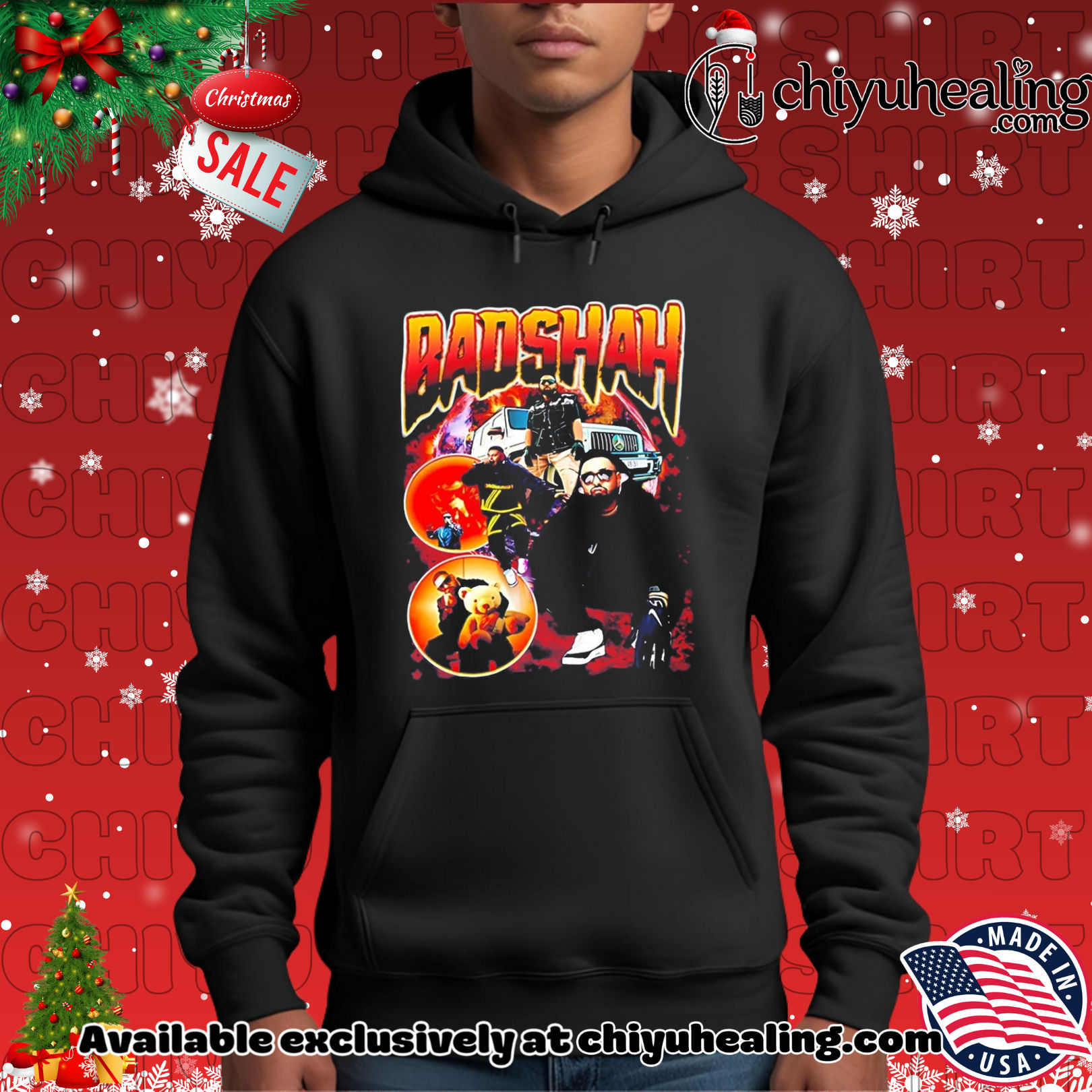 Badshah Aditya Prateek Singh rapper picture collage shirt, Hoodie, Sweatshirt, Poster Canvas, Mug, Ornaments