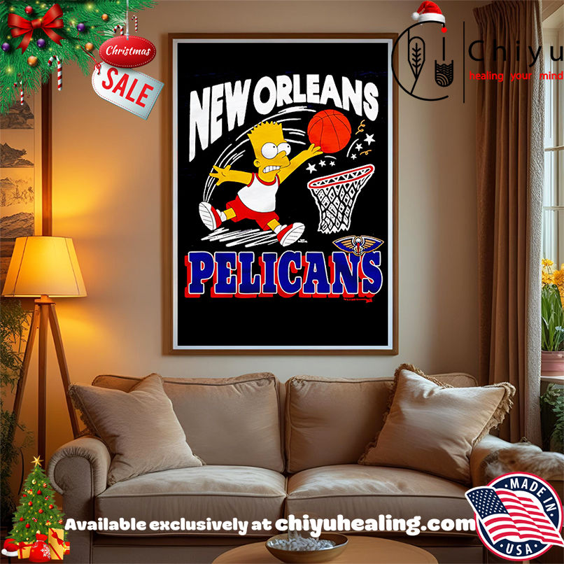 Bart x New Orleans Pelicans shirt, Hoodie, Sweatshirt, Poster Canvas, Mug, Ornaments Bart x New Orleans Pelicans shirt, Hoodie, Sweatshirt, Poster Canvas, Mug, Ornaments